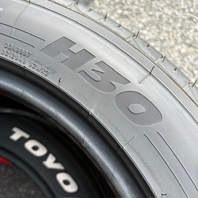 【2本セット】【TOYO】TIRES H30 ホワイトレター