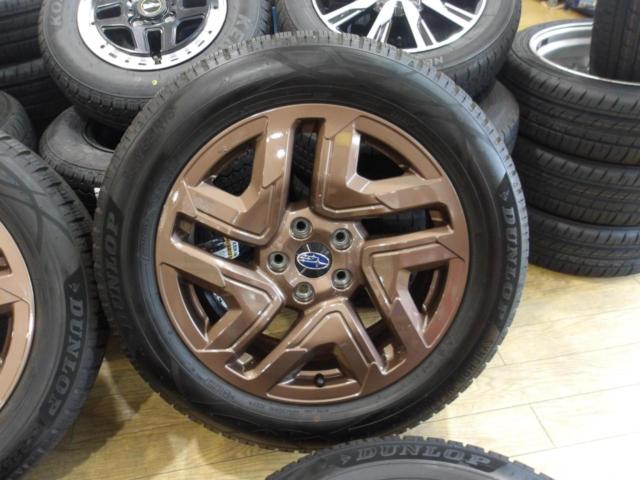 【オールシーズンタイヤ】スバル純正(SUBARU)  フォレスター SPORT SL5 純正ホイール + DUNLOP SYNCHROWEATHER