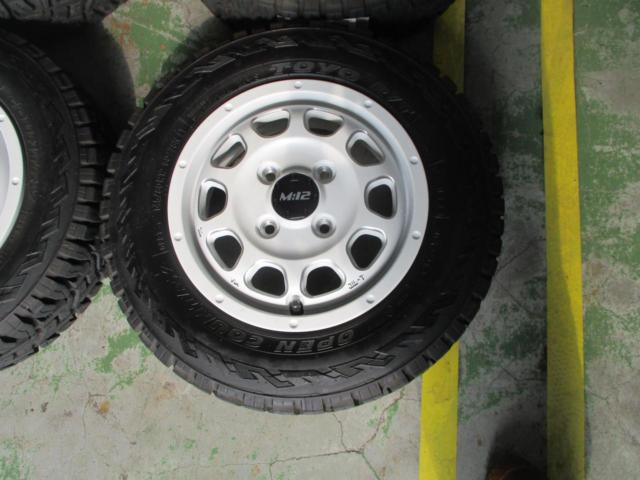 Spiegel(シュピーゲル) MATTE TWELVE + TOYO OPEN COUNTRY R/T 145/80R12 2021年製造