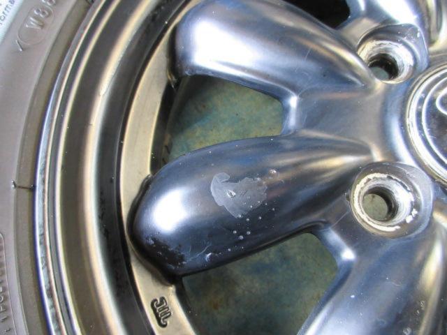 【HOT STUFF】LaLa Palm KC-8 +【MICHELIN】 ENERGY SAVER4 165/55R14 ※ヒビ目立つ