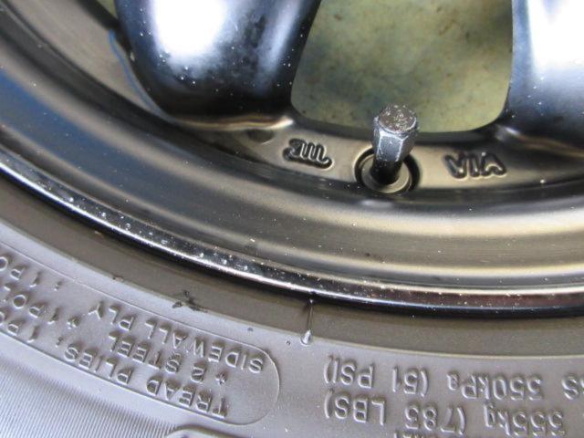 【HOT STUFF】LaLa Palm KC-8 +【MICHELIN】 ENERGY SAVER4 165/55R14 ※ヒビ目立つ