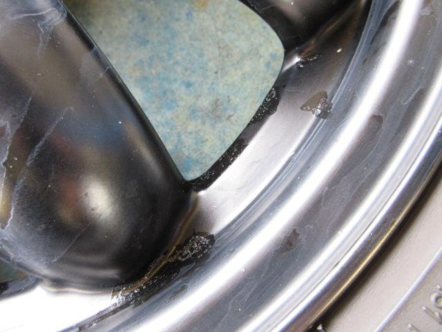 【HOT STUFF】LaLa Palm KC-8 +【MICHELIN】 ENERGY SAVER4 165/55R14 ※ヒビ目立つ