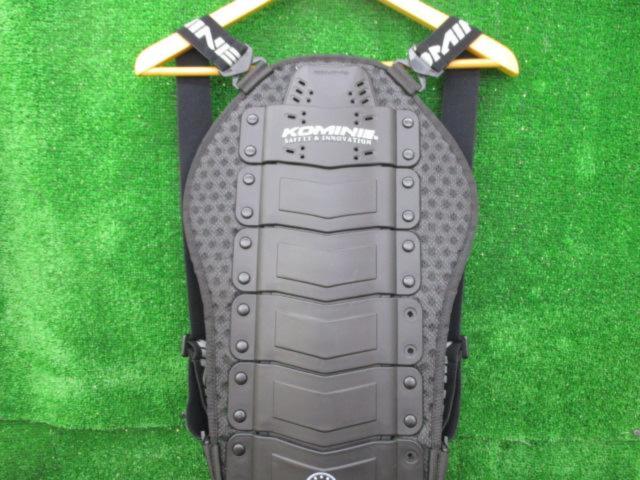 【2XL】 KOMINE CEマルチバックプロテクター
