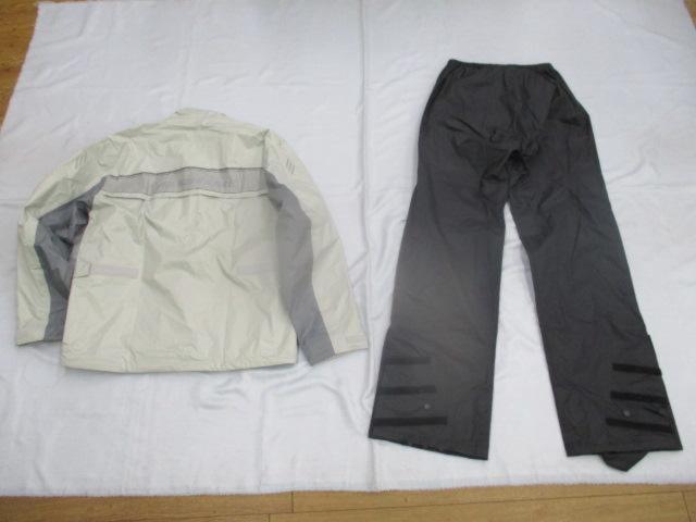 【L】 ROUGH&ROAD レインウェア 上下セット