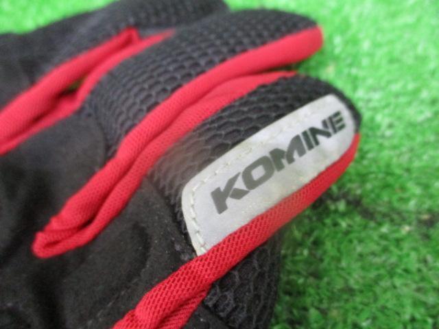 【2XL】KOMINE 3Dメッシュプロテクトグローブ