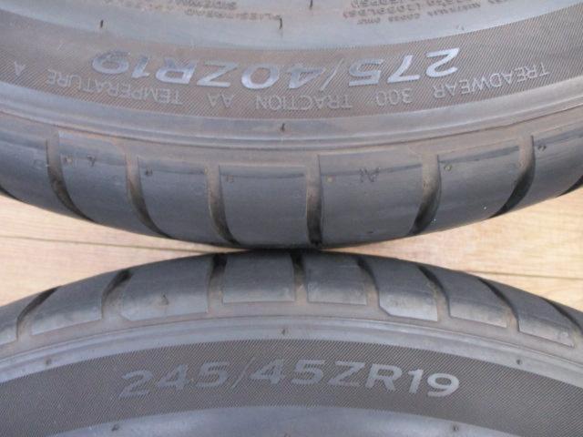★ハミ出し注意!!★NISSAN スカイラインクーペ/V36 純正OP RAYS製鍛造ホイール + HANKOOK Ventus S1 evo3(2023年製造)