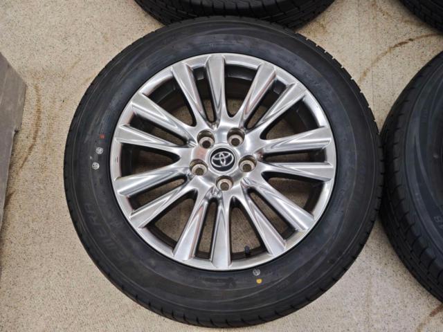☆60,80系ハリアー/RAV4などに!【トヨタ純正】60系ハリアー プレミアム純正ホイール + 【KENDA】EMERA SUV KR605