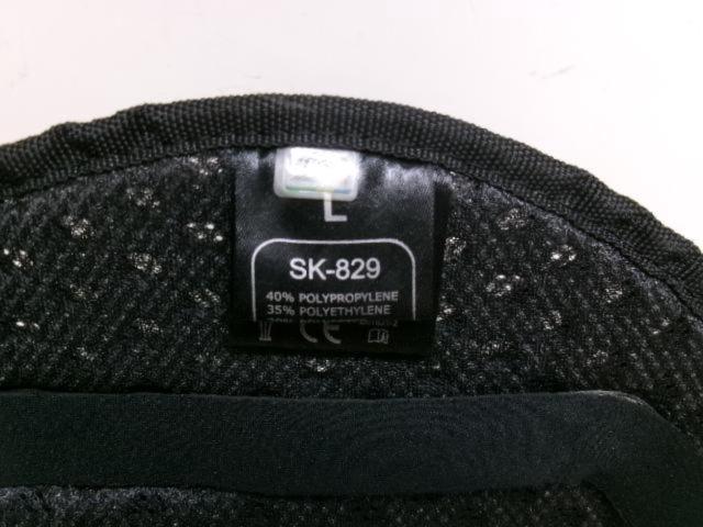【KOMINE】バックインナープロテクター ブラック L SK-829