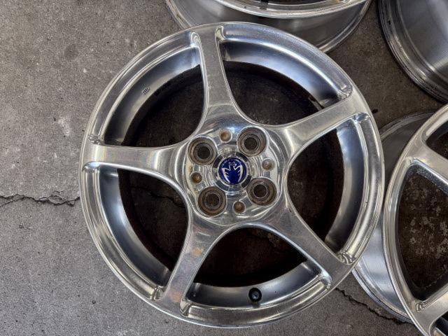 トヨタ MR-S/ZZW30 前後異径後期純正ホイール ※前後インチ違い