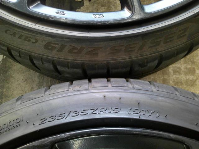 MLJ HYPERION CVX + HANKOOK VENTUS S1 evo3 235/35R19 91Y + PIRELLI  P ZERO TM 235/35R19 91Y