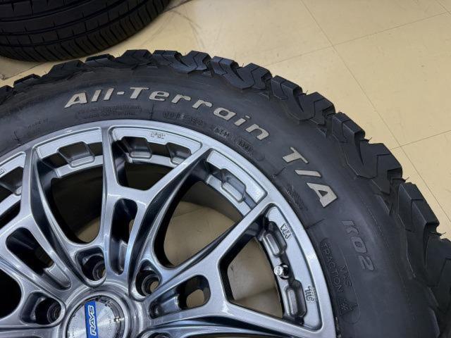 RAYS GRAM LIGHTS 57BNX + BFGoodrich ALL-Terrain T/A KO2 LT265/65R18 122/119R