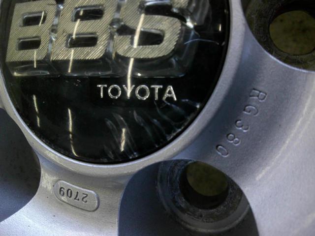 トヨタ セルシオ純正オプション BBS RG380  + [ミニバン専用]GOODYEAR EfficientGrip RVF02 205/60R16 92V