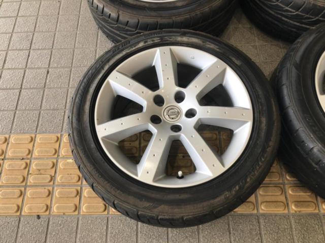 NISSAN Z33フェアレディZ純正ホイール + DUNLOP DIREZZA DZ101