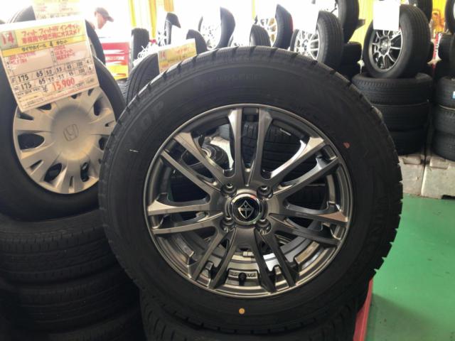 weds VELVA ZS + DUNLOP WINTERMAXX WM02 | やや傷や汚れあり | アップ 