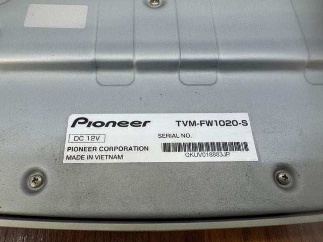 carrozzeria TVM-FW1020S 10.2インチモニター RCA/HDMI入力タイプ フリップダウンモニター