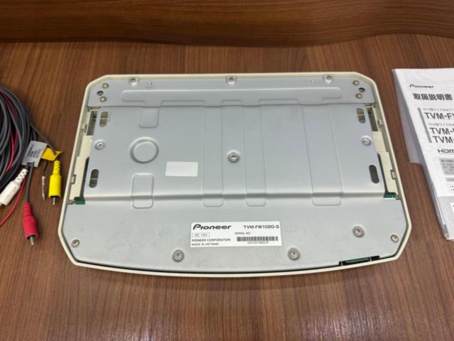 carrozzeria TVM-FW1020S 10.2インチモニター RCA/HDMI入力タイプ フリップダウンモニター