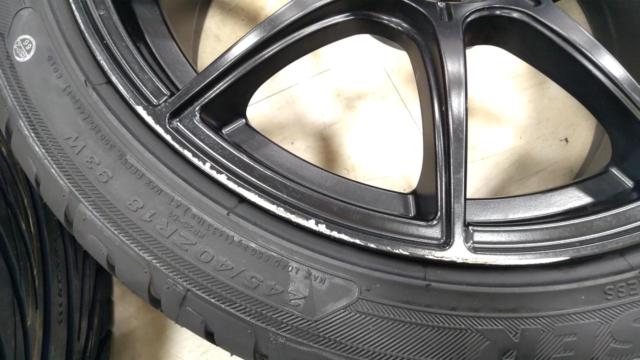 TANABE(タナベ) GT SSR  X01  + KENDA(ケンダ) KR20 245/40R18 93W