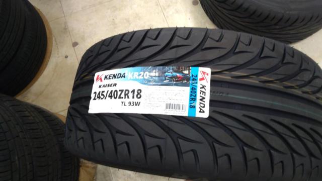 TANABE(タナベ) GT SSR  X01  + KENDA(ケンダ) KR20 245/40R18 93W