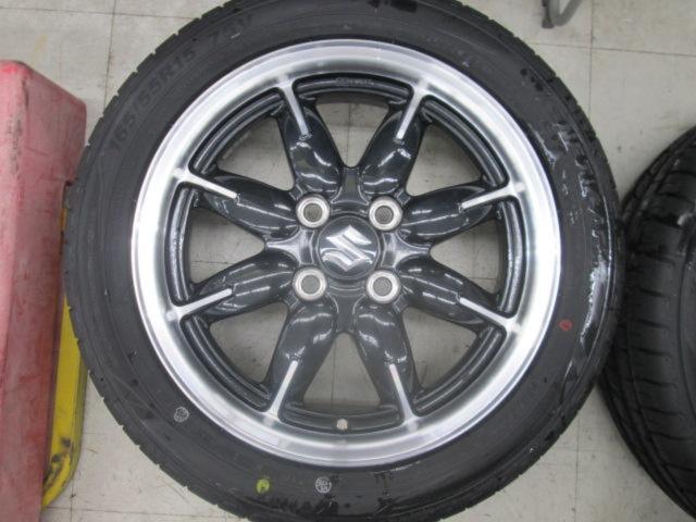 スズキ純正 HA36S/アルトワークス純正ホイール + KENDA(ケンダ) KR203 165/55R15 75V