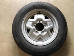 【スズキ純正】 JA11ジムニー純正スチールホイール+【BRIDGESTONE】DUELER H/T684