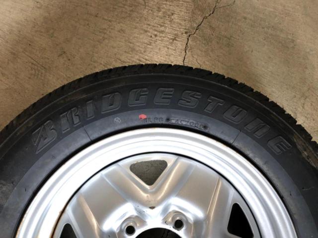 【スズキ純正】 JA11ジムニー純正スチールホイール+【BRIDGESTONE】DUELER H/T684