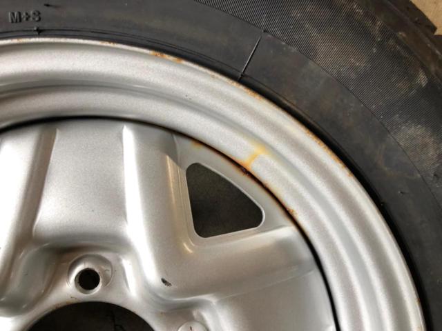 【スズキ純正】 JA11ジムニー純正スチールホイール+【BRIDGESTONE】DUELER H/T684