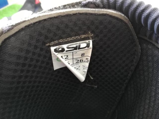 SIDI AGUEDA オフロードブーツ 26.5cm