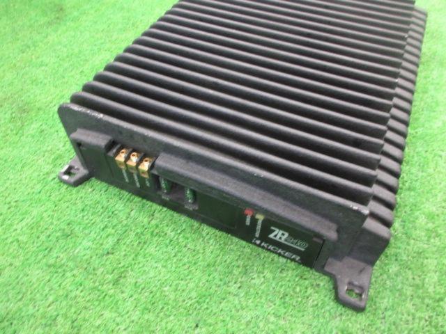 KICKER ZR240 2chアンプ  ZRXモジュール 