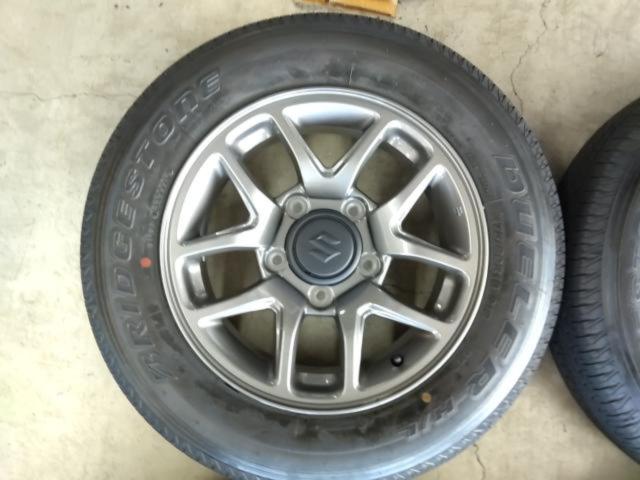【スズキ純正】ジムニー[JB64W]XCグレード純正アルミホイール  +【BRIDGESTONE】 【BRIDGESTONE】DUELER H/T