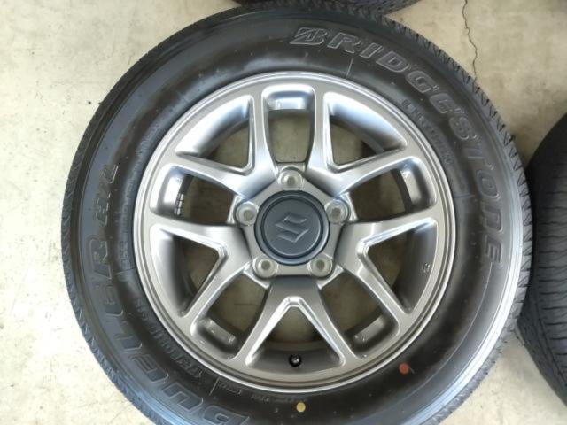 【スズキ純正】ジムニー[JB64W]XCグレード純正アルミホイール  +【BRIDGESTONE】 【BRIDGESTONE】DUELER H/T