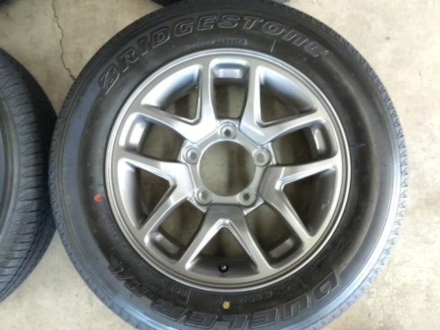 【スズキ純正】ジムニー[JB64W]XCグレード純正アルミホイール  +【BRIDGESTONE】 【BRIDGESTONE】DUELER H/T