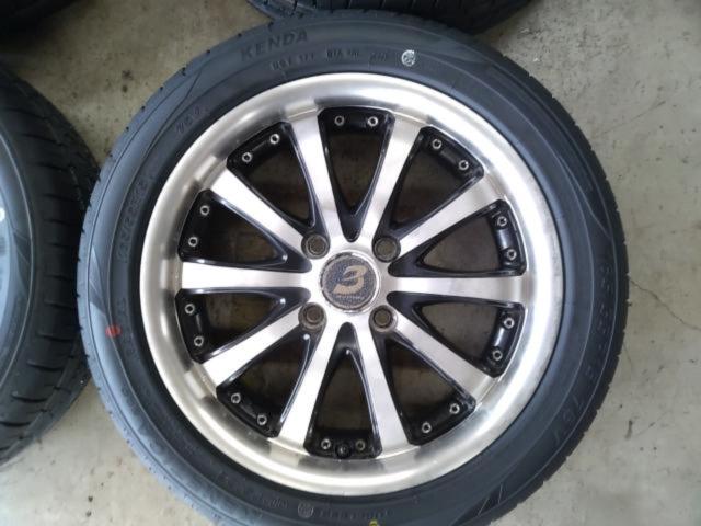 【BADX(バドックス)】632 LOXARNY(ロクサーニ) EX BYRON STINGER  + KENDA(ケンダ) KR203 165/55R15 75V