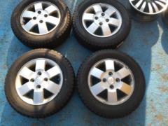 スズキ純正(SUZUKI) DA64W/エブリィワゴン純正ホイール  + GOODYEAR(グッドイヤー) ICENAVI 8