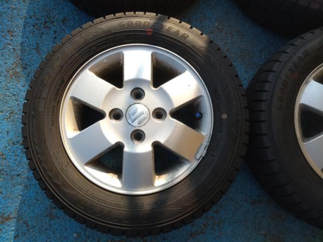 スズキ純正(SUZUKI) DA64W/エブリィワゴン純正ホイール  + GOODYEAR(グッドイヤー) ICENAVI 8