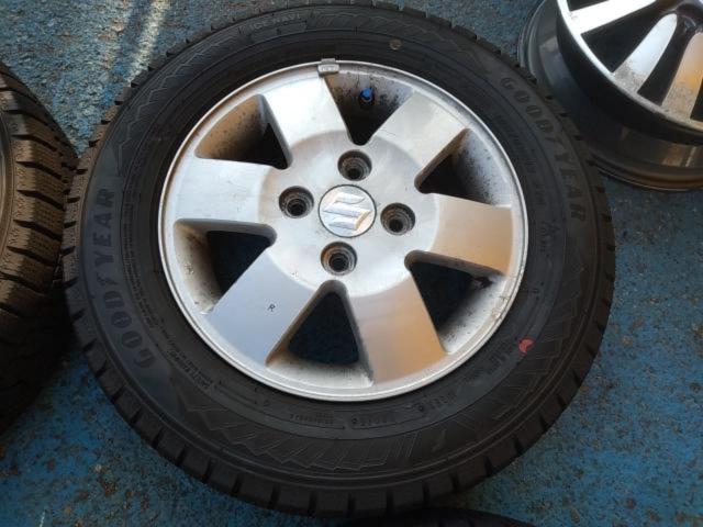 スズキ純正(SUZUKI) DA64W/エブリィワゴン純正ホイール  + GOODYEAR(グッドイヤー) ICENAVI 8