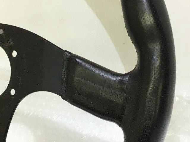 当時物 italvolanti IMOLA  IMORA R レザーステアリング レッド/ブラック 35Φ