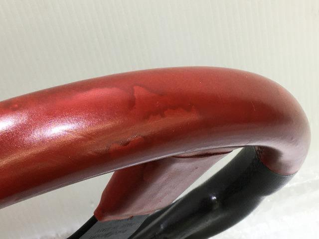 当時物 italvolanti IMOLA  IMORA R レザーステアリング レッド/ブラック 35Φ