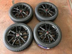 ☆未使用タイヤ付☆ KYOHO(共豊) SEIN(ザイン) SS BLACK EDITION  + GOODYEAR(グッドイヤー) ICE NAVI8 165/60-15