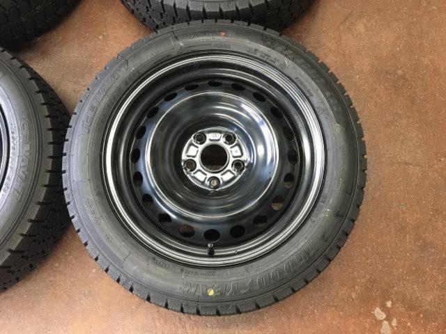 トヨタ純正  プリウス(60系)純正 スチールホイール  + GOODYEAR ice NAVI 7 新品未使用