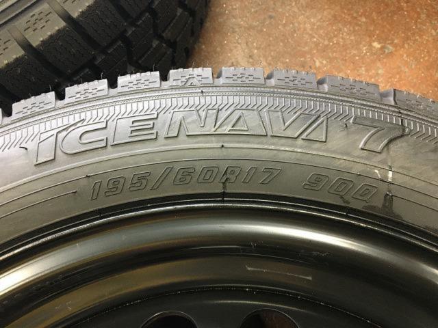 トヨタ純正  プリウス(60系)純正 スチールホイール  + GOODYEAR ice NAVI 7 新品未使用