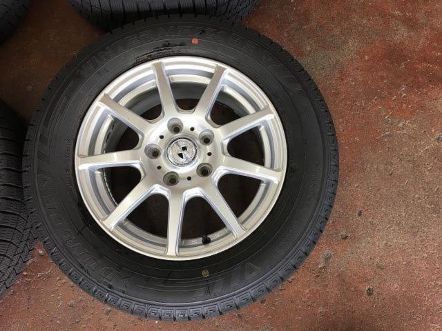 weds(ウェッズ)  G-Mach スポークホイール  + DUNLOP(ダンロップ) WINTERMAXX WM03 195/65-15 4本セット