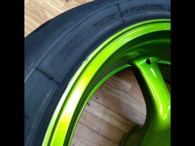 大幅値下げ!!☆補修ベースなどに!! 【KAWASAKI】 ニンジャZX-10R純正17インチリアホイール