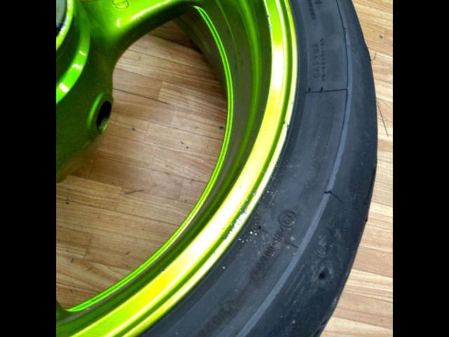 大幅値下げ!!☆補修ベースなどに!! 【KAWASAKI】 ニンジャZX-10R純正17インチリアホイール