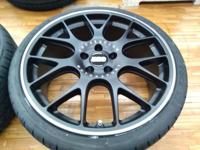 激熱新品セット!! BBS(ビービーエス) GERMANY(ジャーマニー) CH-R 142 + ROCKBLADE ROCK525