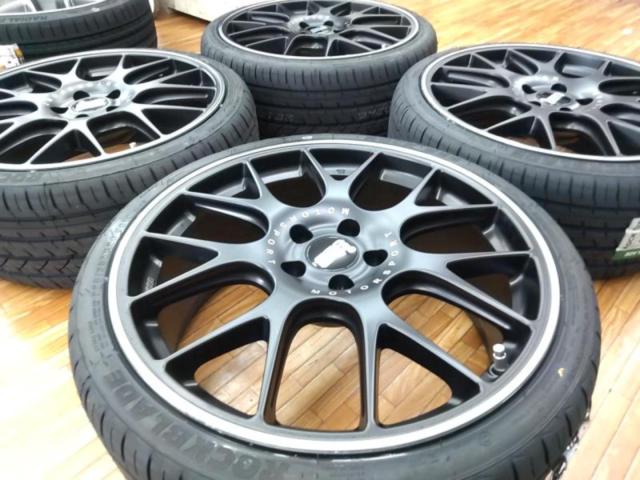 激熱新品セット!! BBS(ビービーエス) GERMANY(ジャーマニー) CH-R 142 + ROCKBLADE ROCK525