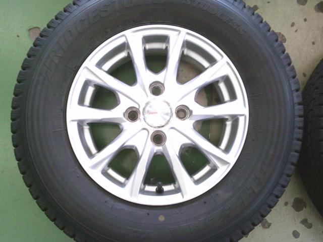 BRIDGESTONE BLIZZAK VL1 + weds JOKER MAGIC