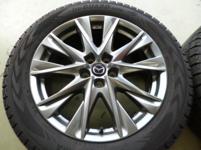YOKOHAMA iceGUARD G075 + マツダ CX-8 Lパッケージ 純正ホイール