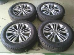 DUNLOP WINTERMAXX SJ8+ + トヨタ 40系アルファード Zグレード純正ホイール