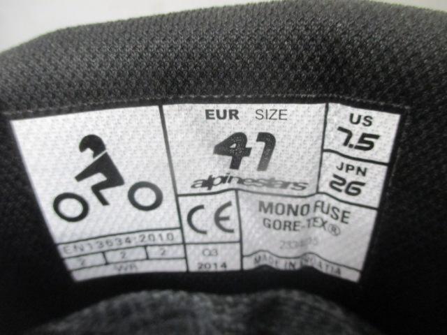 【26cm】Alpinestars MONO FUSE GORE-TEX