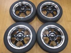 RAYS(レイズ) VOLK RACING TE37 KCR PROGRESSIVE MODEL + DUNLOP DIREZZA ZⅢ(2026年製造) ★新品DIREZZA付き!!★